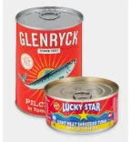 Glenryck pilchards in tomato sauce and canned tuna